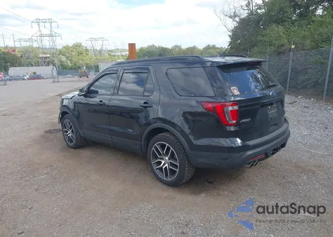 2019 Ford Explorer Sport из США, поврежденный, VIN 1FM5K8GT4KGB00820